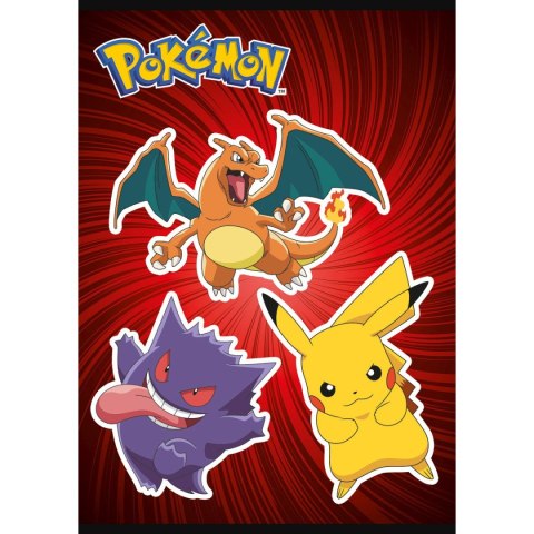 Zeszyt Pokemon A5 16k. 70g krata Unipap Unipap