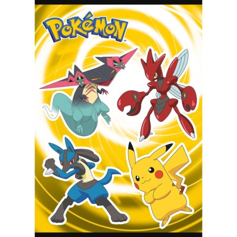 Zeszyt Pokemon A5 16k. 70g krata Unipap Unipap