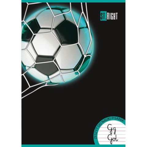 Zeszyt St.Right do nauki pisania A4 32k. linia Unipap Unipap