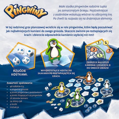 Gra edukacyjna Pingwiny" Trefl (02827) Trefl