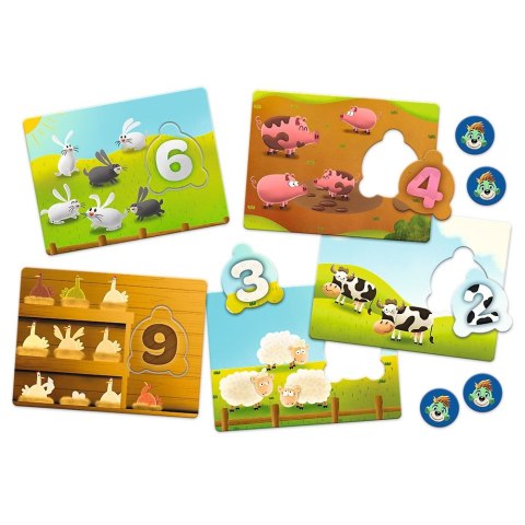 Gra edukacyjna Trefliki Cyferki Trefl (02810) Trefl