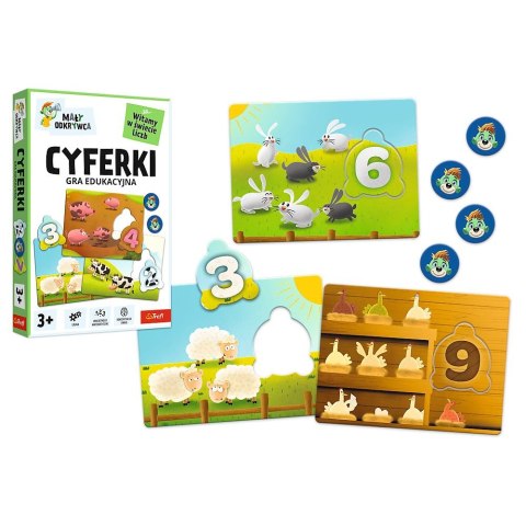 Gra edukacyjna Trefliki Cyferki Trefl (02810) Trefl
