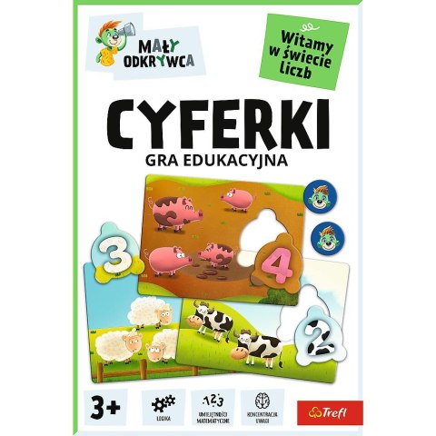 Gra edukacyjna Trefliki Cyferki Trefl (02810) Trefl