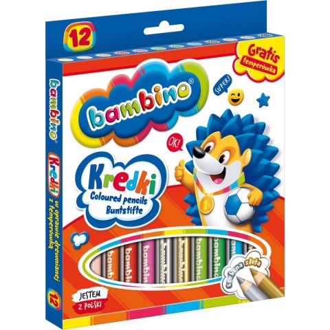 Kredki ołówkowe 12 kol. St.Majewski St.Majewski