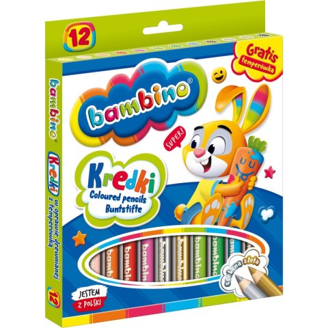 Kredki ołówkowe 12 kol. St.Majewski St.Majewski