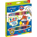 Kredki ołówkowe Bambino dwustronne 48 kol. St.Majewski St.Majewski