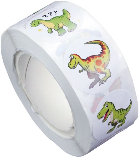 Naklejka (nalepka) Craft-Fun Series Dinozaury Naklejki na rolce Titanum (25YQ-028) Titanum