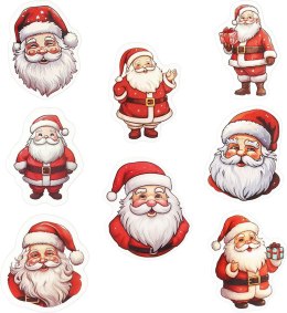 Naklejka (nalepka) Craft-Fun Series Mikołaj naklejki na rolce Titanum (25YQ-018) Titanum