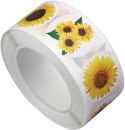 Naklejka (nalepka) Craft-Fun Series Słoneczniki Naklejki na rolce Titanum (25JT007) Titanum