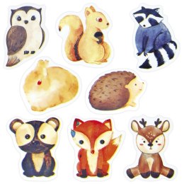 Naklejka (nalepka) Craft-Fun Series Zwierzęta leśne Naklejki na rolce Titanum (25JT013) Titanum