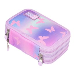 Piórnik PINK BUTTERFLIES pc-05 St.Right (z wyposażnieniem) St.Right