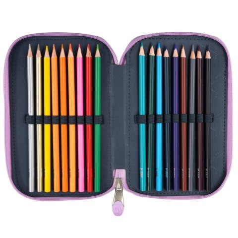 Piórnik PINK BUTTERFLIES pc-05 St.Right (z wyposażnieniem) St.Right