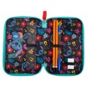 Piórnik STITCH MINT ALOHA POTRÓJNY St.Majewski (z wyposażnieniem) St.Majewski