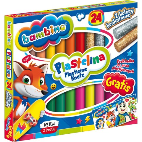 Plastelina 24 kol. standard mix St.Majewski St.Majewski