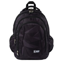 Plecak GEOMETRIC GREY 5903235673511 4-KOMORY St.Right (BP-04) St.Right