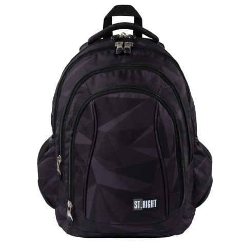 Plecak GEOMETRIC GREY 5903235673511 4-KOMORY St.Right (BP-04) St.Right