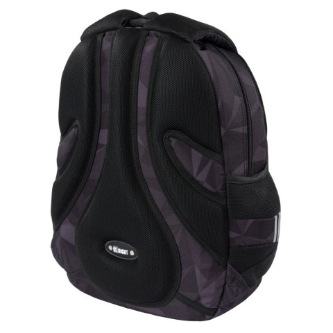 Plecak GEOMETRIC GREY 5903235673511 4-KOMORY St.Right (BP-04) St.Right