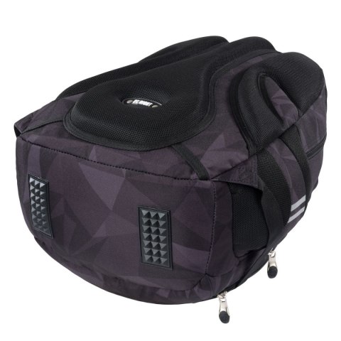 Plecak GEOMETRIC GREY 5903235673511 4-KOMORY St.Right (BP-04) St.Right