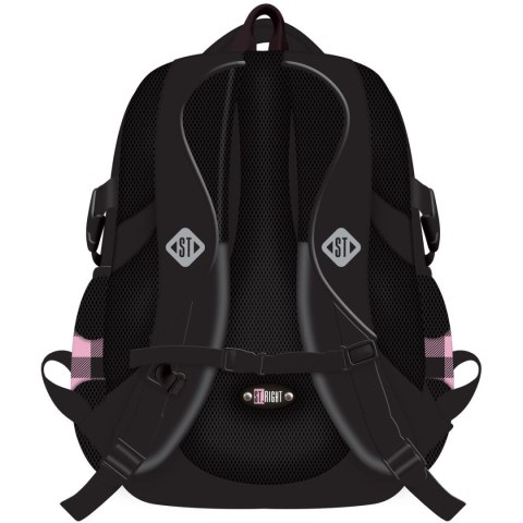 Plecak PINK CHECKERED 4-KOMORY St.Right (BP-01) St.Right
