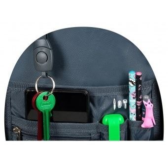 Plecak PINK CHECKERED 4-KOMORY St.Right (BP-01) St.Right