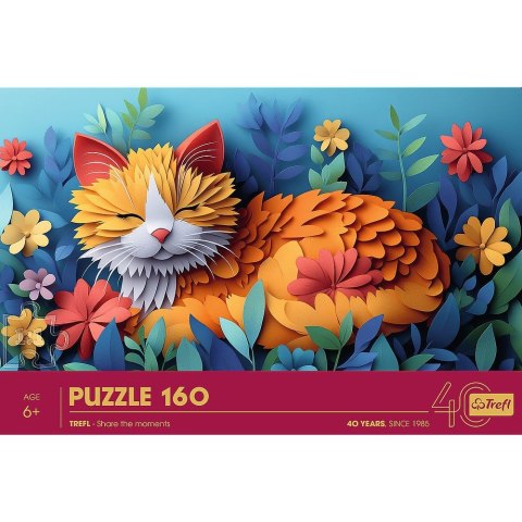 Puzzle 40-lecie Trefl 160 el. Trefl (40049) Trefl