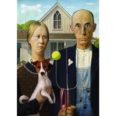 Puzzle American Gothic 500 el. Trefl (37526) Trefl