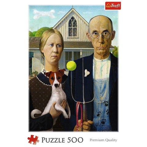 Puzzle American Gothic 500 el. Trefl (37526) Trefl