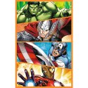 Puzzle Avengers Dni pełne akcji 3x80 el. Trefl (34883) Trefl