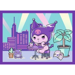 Puzzle Hello Kitty Dzień Kuromi 4w1 el. Trefl (34676) Trefl