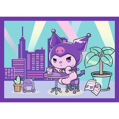 Puzzle Hello Kitty Dzień Kuromi 4w1 el. Trefl (34676) Trefl