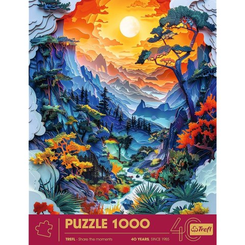 Puzzle Jubileuszowe Dolina 1000 el. Trefl (40045) Trefl
