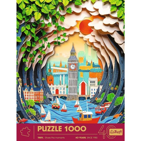 Puzzle Jubileuszowe Londyn 1000 el. Trefl (40043) Trefl