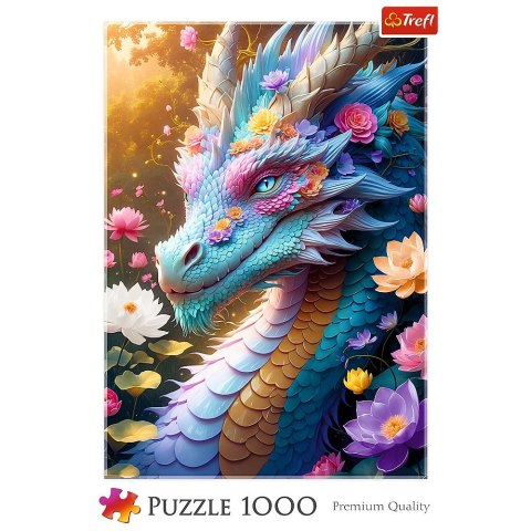 Puzzle Kolorowy Smok 1000 el. Trefl (10953) Trefl
