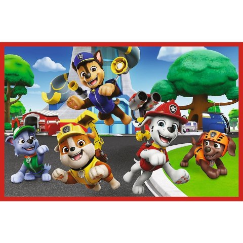 Puzzle Paw Patrol Psi dzień zabaw 2x24 el. Trefl (34433) Trefl