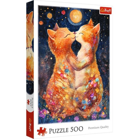 Puzzle Pocałunek w świetle księżyca 500 el. Trefl (37546) Trefl