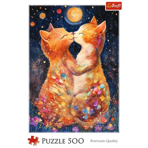 Puzzle Pocałunek w świetle księżyca 500 el. Trefl (37546) Trefl