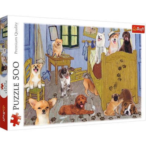 Puzzle Pokój van Gogha 500 el. Trefl (37539) Trefl