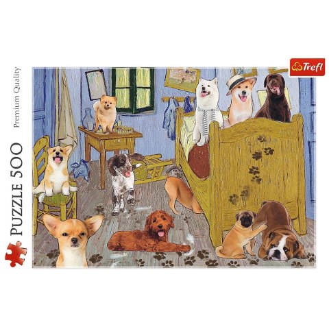 Puzzle Pokój van Gogha 500 el. Trefl (37539) Trefl