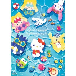 Puzzle Premium Plus Hello Kitty Letni relaks 1000 el. Trefl (12067) Trefl