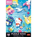 Puzzle Premium Plus Hello Kitty Letni relaks 1000 el. Trefl (12067) Trefl