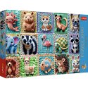 Puzzle Premium Plus Szydełkowe zwierzątka 1000 el. Trefl (12093) Trefl