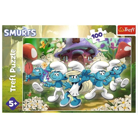 Puzzle Smerfy 100 el. Trefl (16487) Trefl