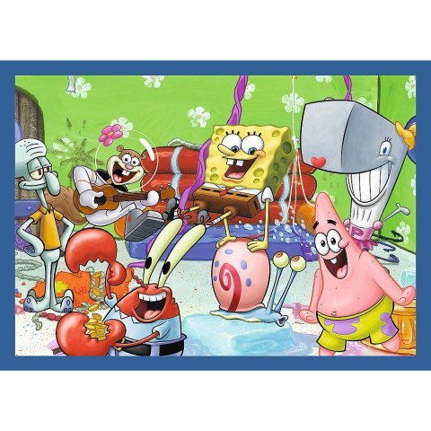 Puzzle Sponge Bob 4w1 4w1 el. Trefl (34674) Trefl
