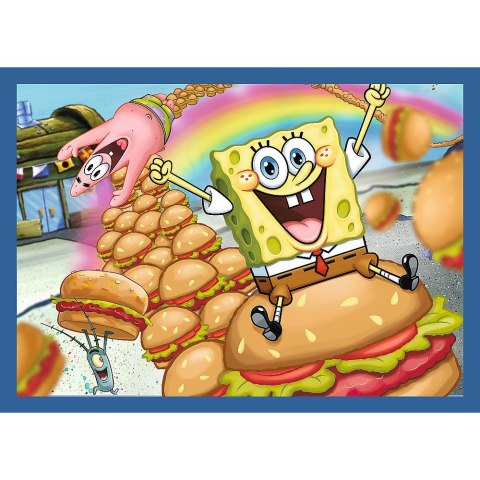Puzzle Sponge Bob 4w1 4w1 el. Trefl (34674) Trefl