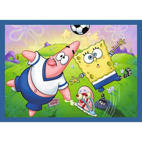 Puzzle Sponge Bob 4w1 4w1 el. Trefl (34674) Trefl