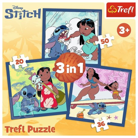 Puzzle Stitch 3w1 el. Trefl (34896) Trefl