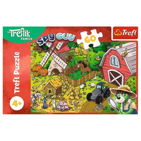 Puzzle Trefliki Na farmie 60 el. Trefl (17402) Trefl