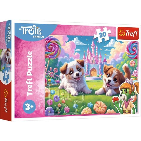 Puzzle Trefliki Świat pełen uśmiechu 30 el. Trefl (18319) Trefl