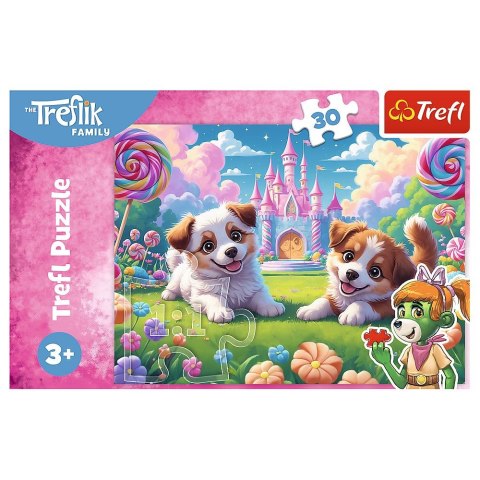 Puzzle Trefliki Świat pełen uśmiechu 30 el. Trefl (18319) Trefl