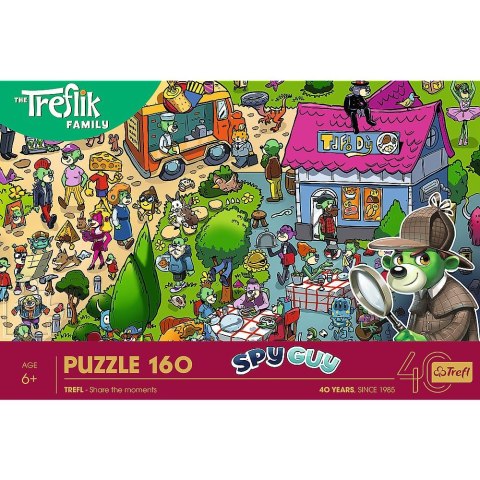 Puzzle Trefliki celebrują 160 el. Trefl (40052) Trefl